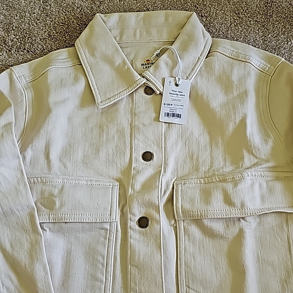 Marine Layer Women's Denim Jacket - Picture 2 of 5